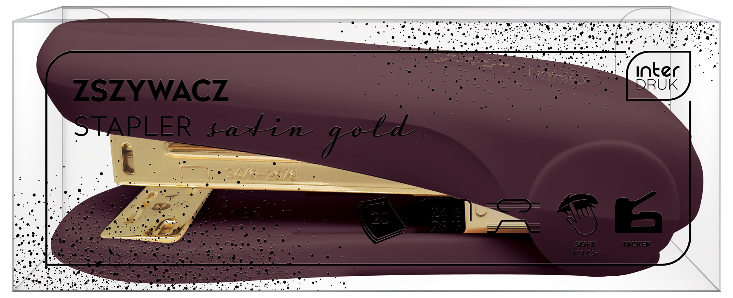 Zszywacz Satin Gold Interdruk
